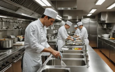 Techniques Essentielles pour un Entretien Parfait de la Vaisselle en Cuisine Gastronomique