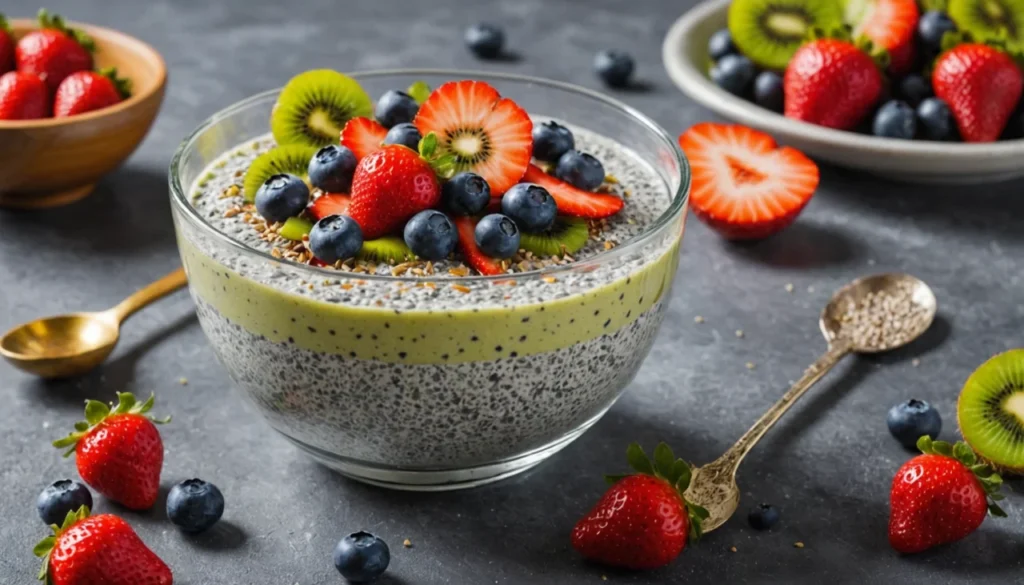 dessert aux graines de chia